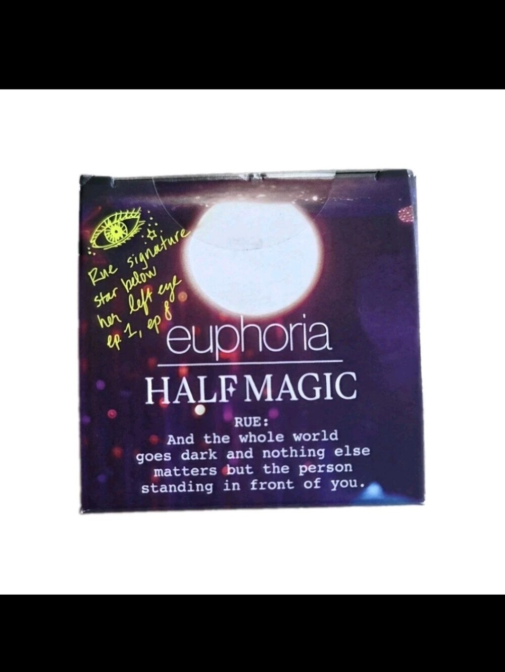 HALF MAGIC x EUPHORIA Glitterpuck Pressed Fairy Dust "Feel Something" NIB Sealed